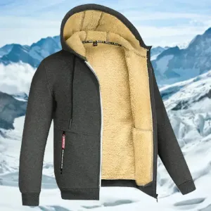 Arie | Men's Casual Fleece-Lined Hoodie Jacket