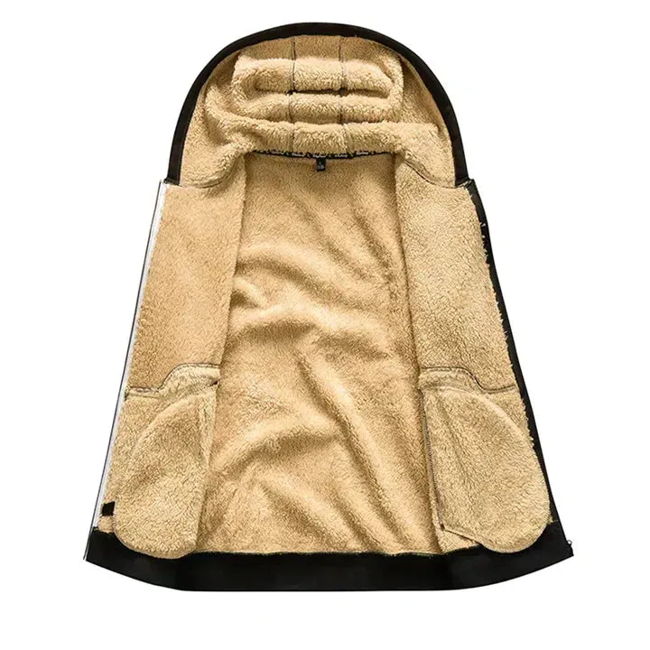Arie | Men's Casual Fleece-Lined Hoodie Jacket