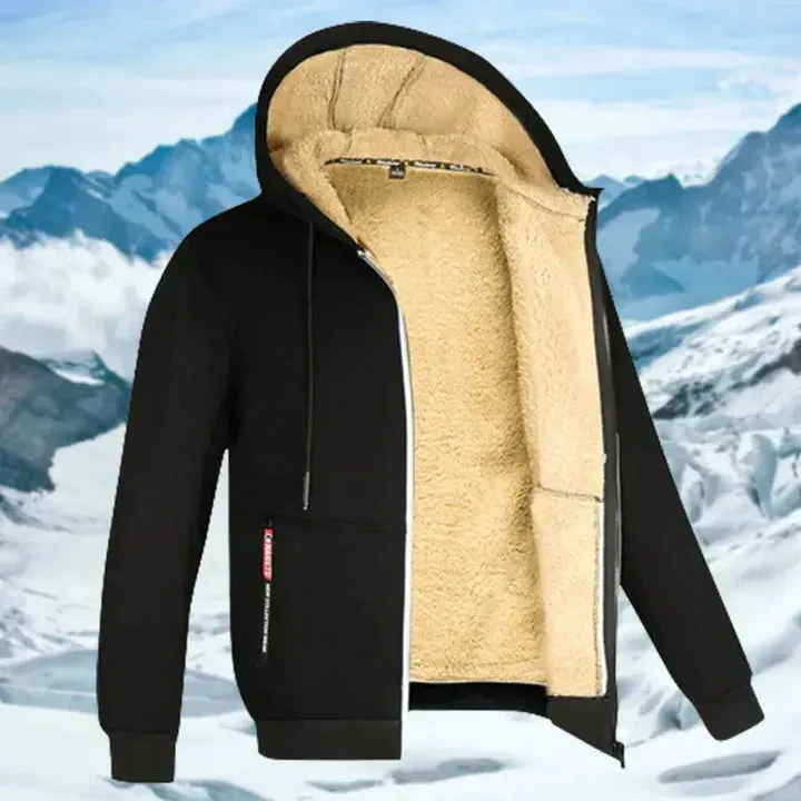 Arie | Men's Casual Fleece-Lined Hoodie Jacket