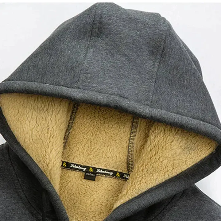 Arie | Men's Casual Fleece-Lined Hoodie Jacket