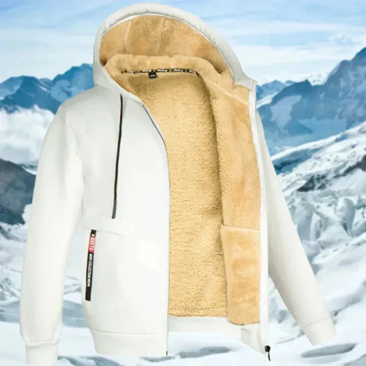 Arie | Men's Casual Fleece-Lined Hoodie Jacket