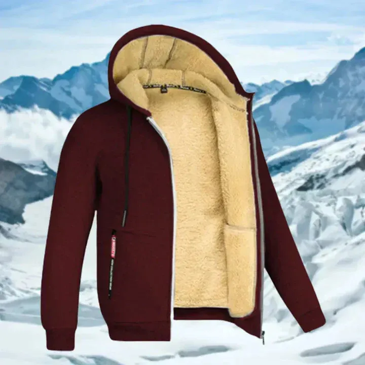 Arie | Men's Casual Fleece-Lined Hoodie Jacket
