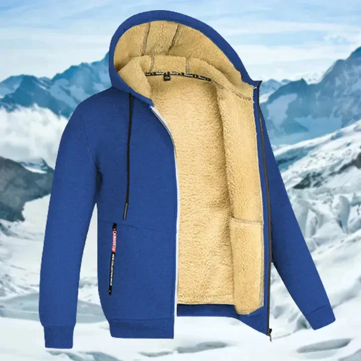 Arie | Men's Casual Fleece-Lined Hoodie Jacket