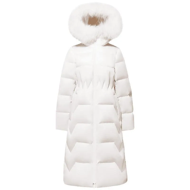 Gathered Waist Goose Down Coats