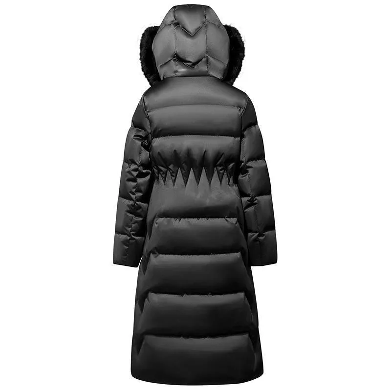 Gathered Waist Goose Down Coats