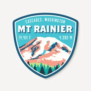 Mt. Rainier Decal Sticker