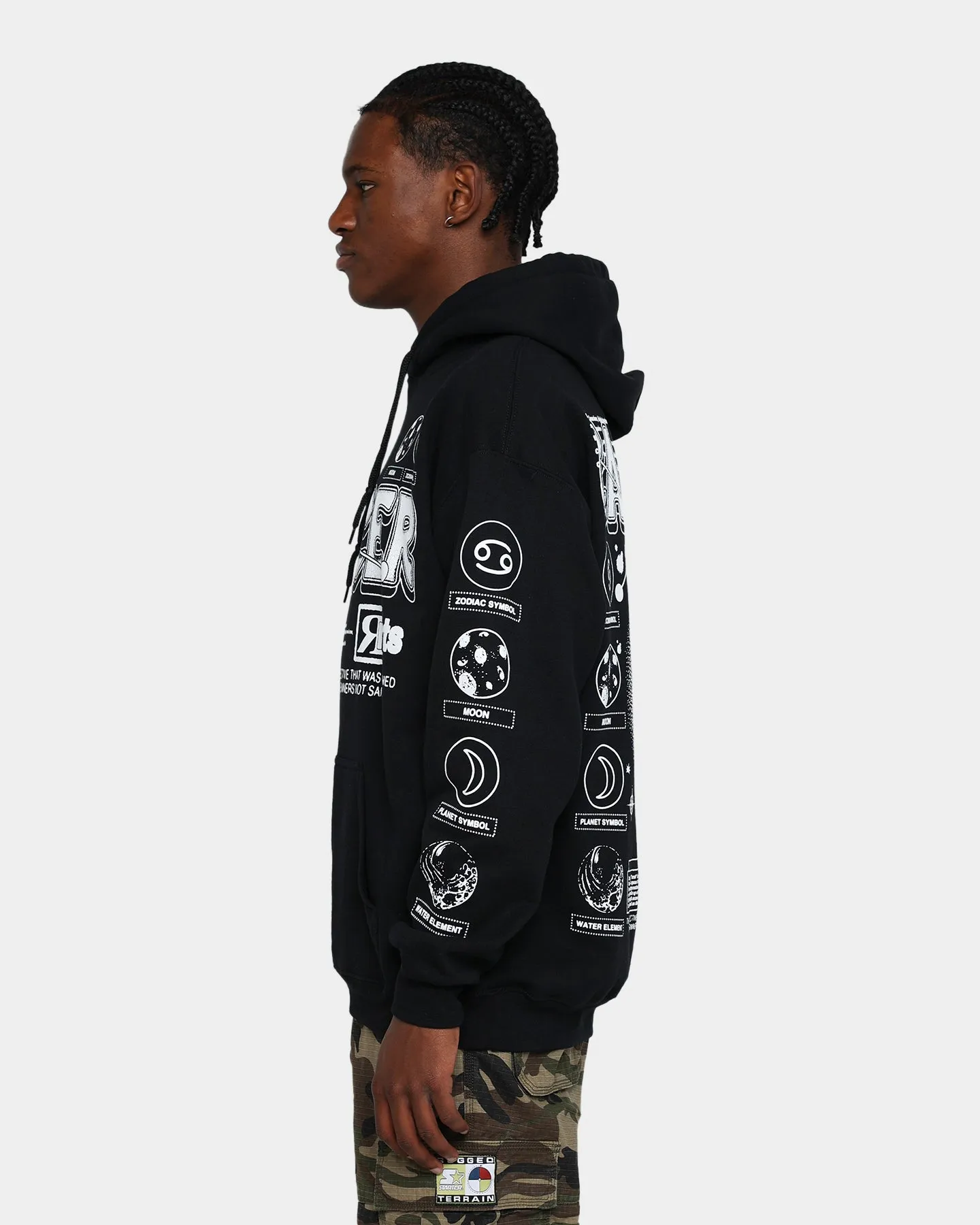 Rats Get Fat Cancer Hoodie Black