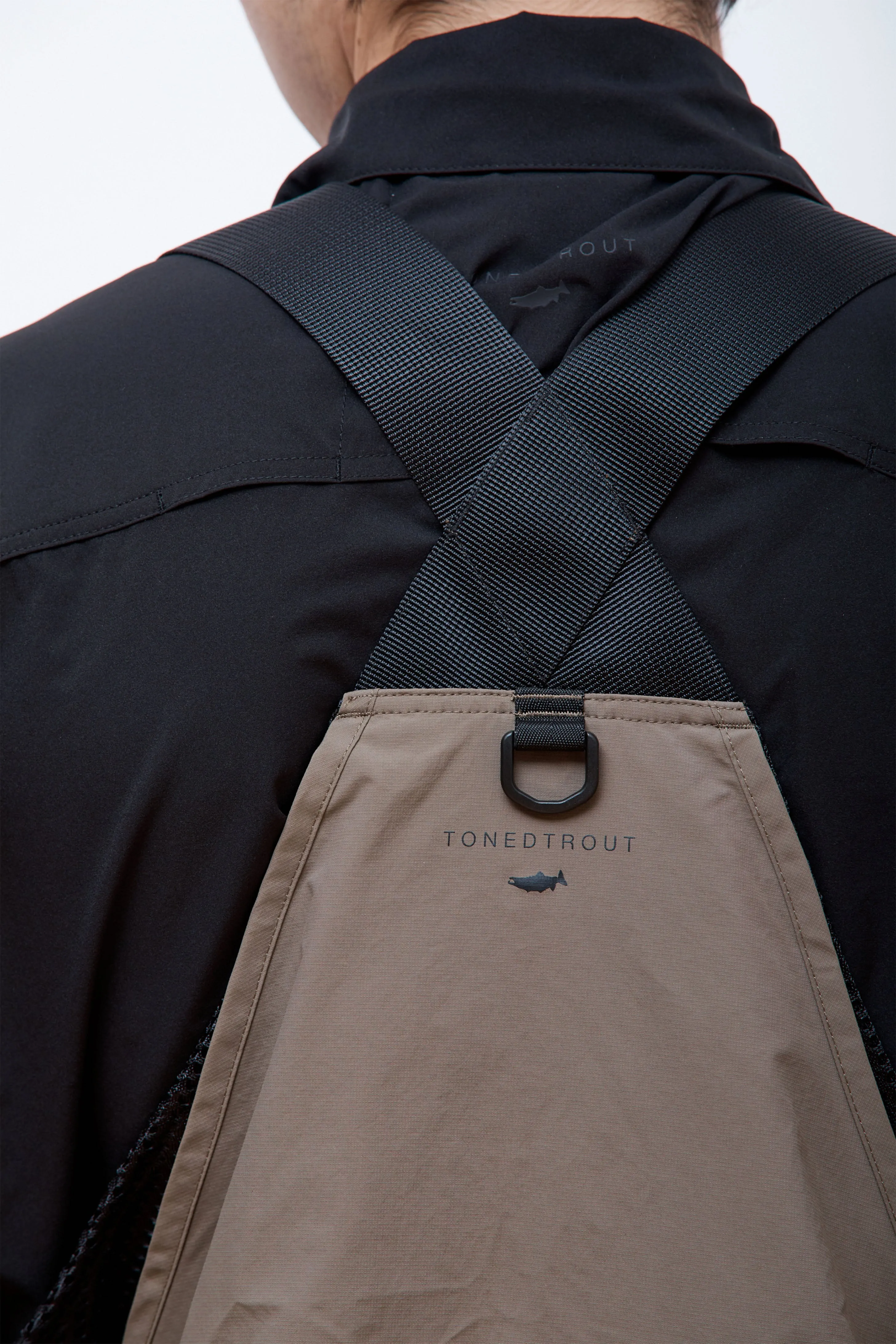Toned Trout Camp Vest Khaki